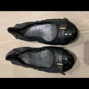 Cole Haan Black Flats Size 9